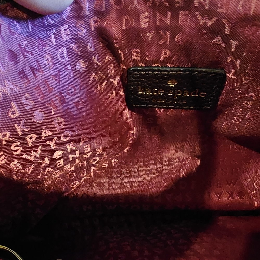 Kate Spade Triple Husset Cherrywood Crossbody Bag - Picture 9 of 11